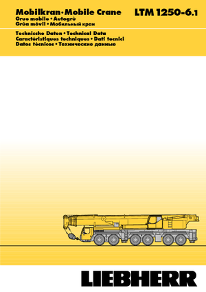 всюдихідні крани Liebherr LTM 1250-6.1 (12x8x10)