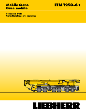 всюдихідні крани Liebherr LTM 1250-6.1 (12x8x10)