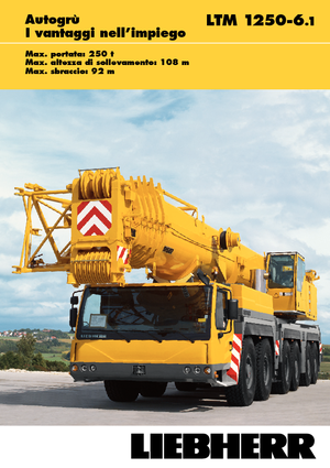 всюдихідні крани Liebherr LTM 1250-6.1 (12x8x10)
