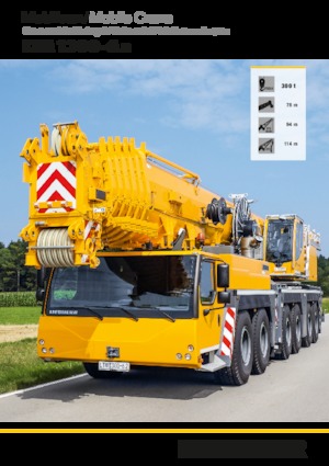 всюдихідні крани Liebherr LTM 1300-6.2 