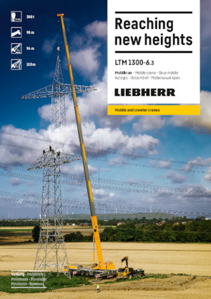 всюдихідні крани Liebherr LTM 1300-6.3 