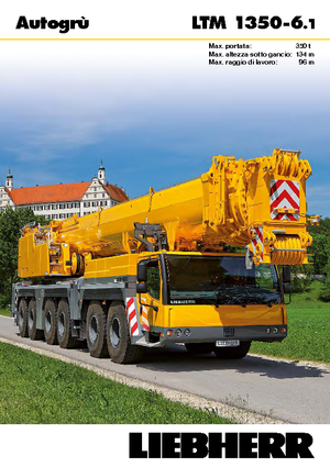 всюдихідні крани Liebherr LTM 1350-6.1 
