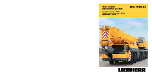 всюдихідні крани Liebherr LTM 1400-7.1 