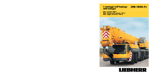 всюдихідні крани Liebherr LTM 1400-7.1 