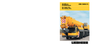 всюдихідні крани Liebherr LTM 1400-7.1 