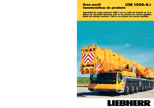 всюдихідні крани Liebherr LTM 1500-8.1