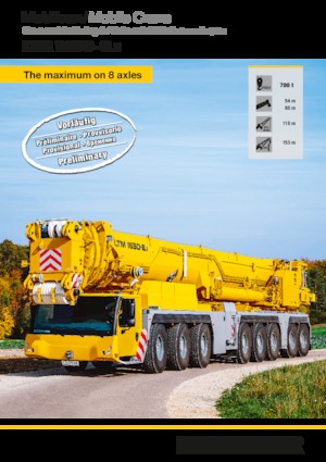 всюдихідні крани Liebherr LTM 1650-8.1