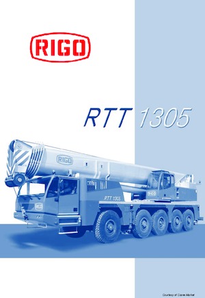 всюдихідні крани RIGO RTT 1305
