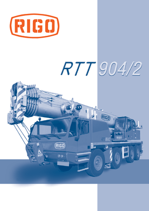 всюдихідні крани RIGO RTT 904/2