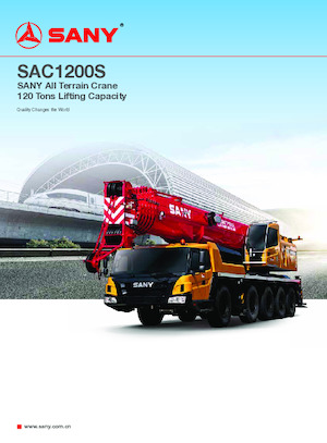 всюдихідні крани Sany SAC1200S