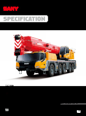всюдихідні крани Sany SAC2200T7