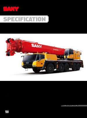 всюдихідні крани Sany SAC2500C8-8