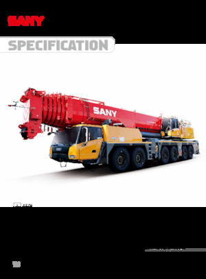 всюдихідні крани Sany SAC4500C7-8