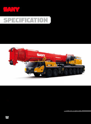 всюдихідні крани Sany SAC6000T7-8