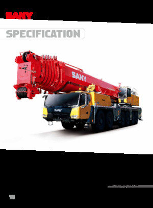 всюдихідні крани Sany SAC6000T8-8