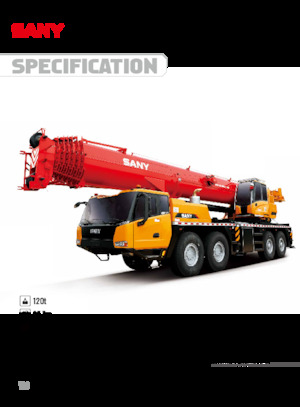 всюдихідні крани Sany STC1200T7