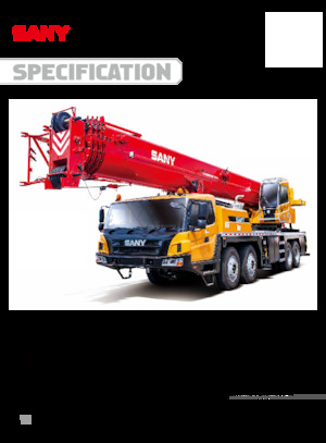 всюдихідні крани Sany STC800C5