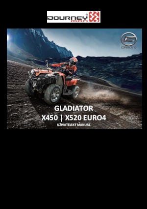 Всюдиходи і квадроцикли CFMOTO Gladiator X520 