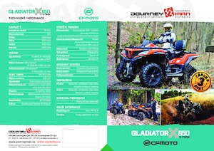 Всюдиходи і квадроцикли CFMOTO Gladiator X850 