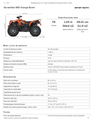 Всюдиходи і квадроцикли Polaris Scrambler 850