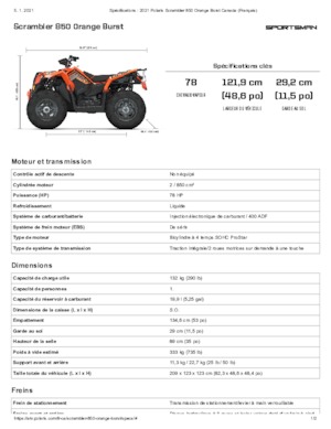 Всюдиходи і квадроцикли Polaris Scrambler 850