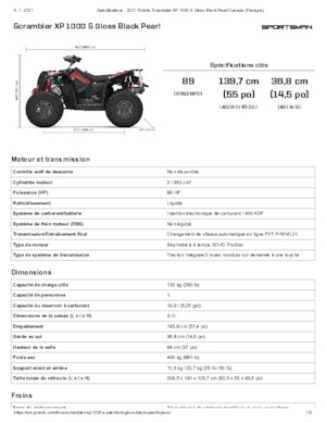 Всюдиходи і квадроцикли Polaris Scrambler XP 1000 S