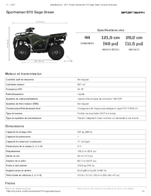 Всюдиходи і квадроцикли Polaris Sportsman 570