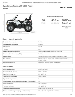 Всюдиходи і квадроцикли Polaris Sportsman touring XP 1000