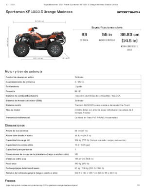 Всюдиходи і квадроцикли Polaris Sportsman XP 1000 S