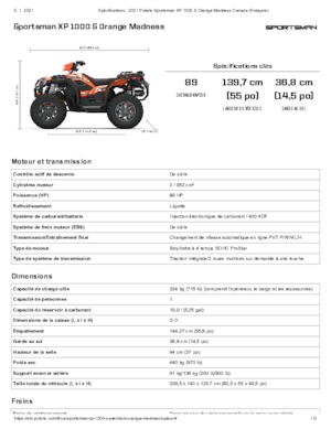 Всюдиходи і квадроцикли Polaris Sportsman XP 1000 S