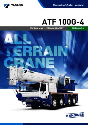 всюдихідні крани Tadano ATF 100G-4