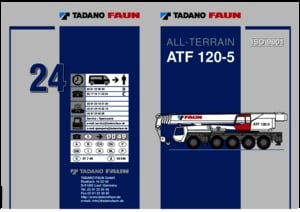всюдихідні крани Tadano ATF 120-5 (10x8x10)