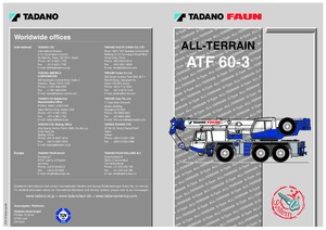 всюдихідні крани Tadano ATF 60-3 (6x6x6)