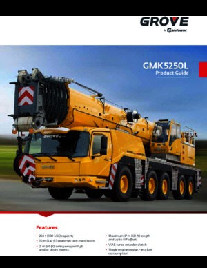 всюдихідні крани Grove GMK5250L