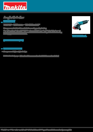 Кутові шліфувальні машини Makita 9554HN