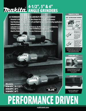 Кутові шліфувальні машини Makita 9565PC