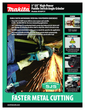 Кутові шліфувальні машини Makita 9565PCV