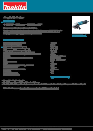 Кутові шліфувальні машини Makita 9565PZ
