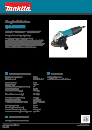 Кутові шліфувальні машини Makita GA4030R