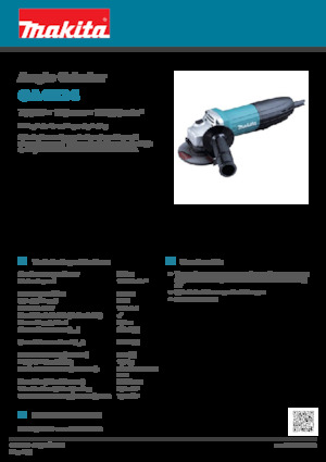 Кутові шліфувальні машини Makita GA4534