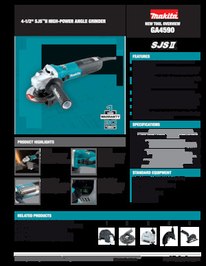Кутові шліфувальні машини Makita GA4590