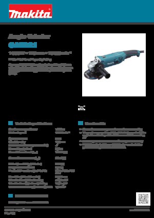 Кутові шліфувальні машини Makita GA5021