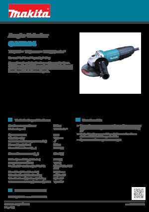 Кутові шліфувальні машини Makita GA5034