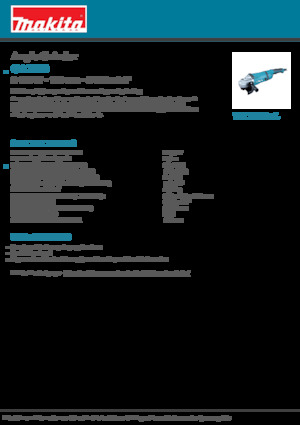 Кутові шліфувальні машини Makita GA7030
