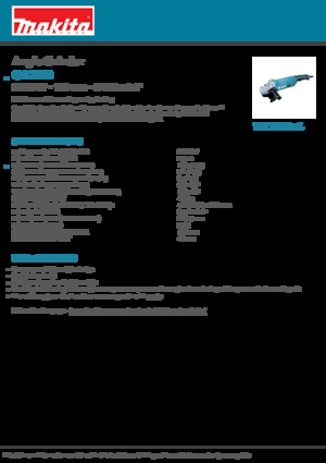 Кутові шліфувальні машини Makita GA7050