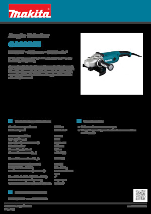 Кутові шліфувальні машини Makita GA9020S