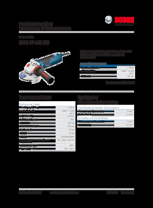 Кутові шліфувальні машини Bosch GWS 17-125 CIE