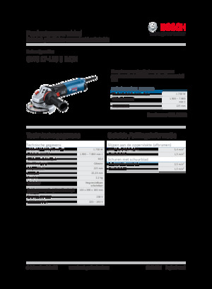 Кутові шліфувальні машини Bosch GWS 17-125 S INOX