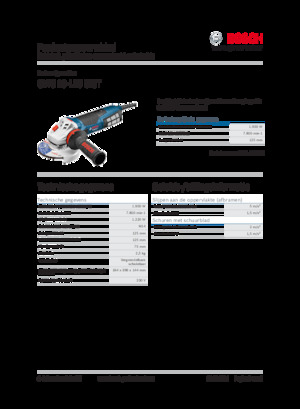 Кутові шліфувальні машини Bosch GWS 19-125 CIST