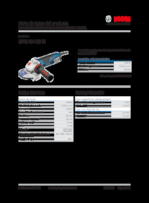 Кутові шліфувальні машини Bosch GWS 19-150 CI